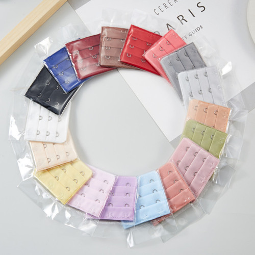 (Individual Packaging) Triple-Row Triple-Closure / Bra Extender Clasp / Bra Hook / Underwear Extender Hook / Adjustable Hook