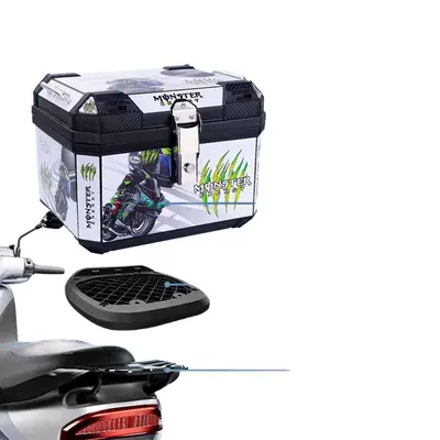 Capacity, Large Luggage Box, Motorcycle trunk