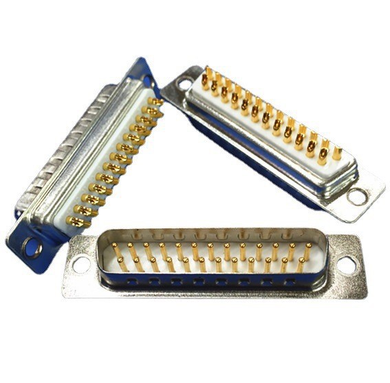 ������D-SUB DB25˫�Ź�ͷ�ƽ�ʵ���복�봮��ͷ���ں���������