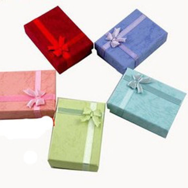 批发首饰包装三件套 新款饰品包装蝴蝶结礼品盒厂家直供