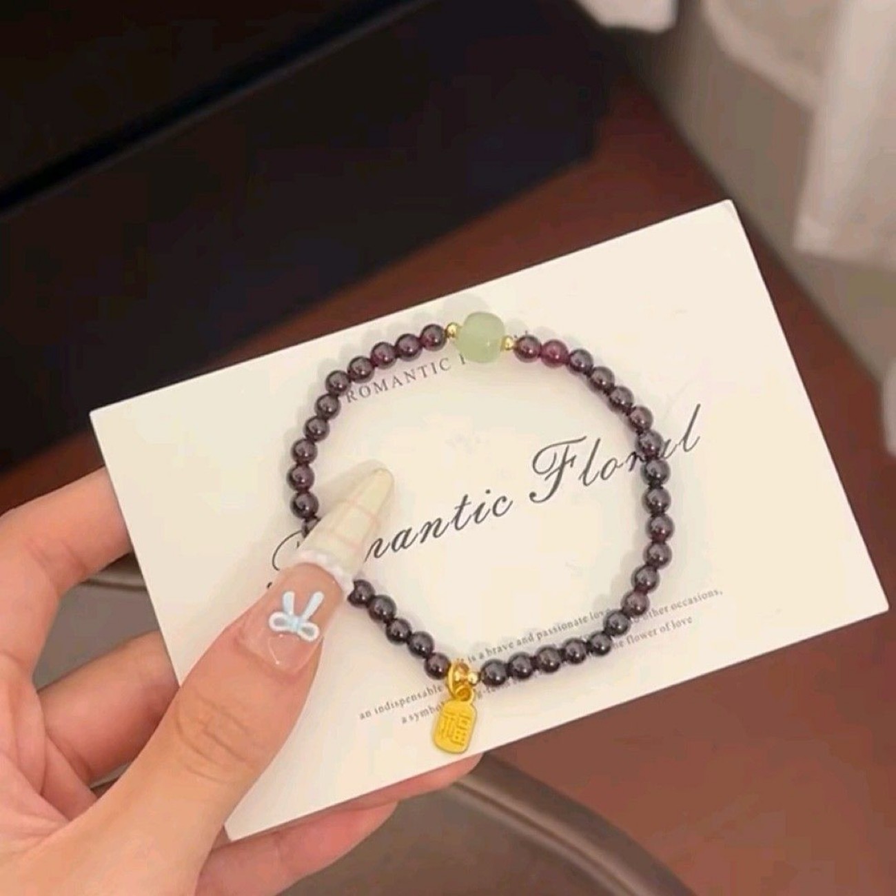 Nueva pulsera Zen de estilo chino 2025 nueva pulsera de alto valor visual simple estilo chino versátil estilo de nicho de diseño