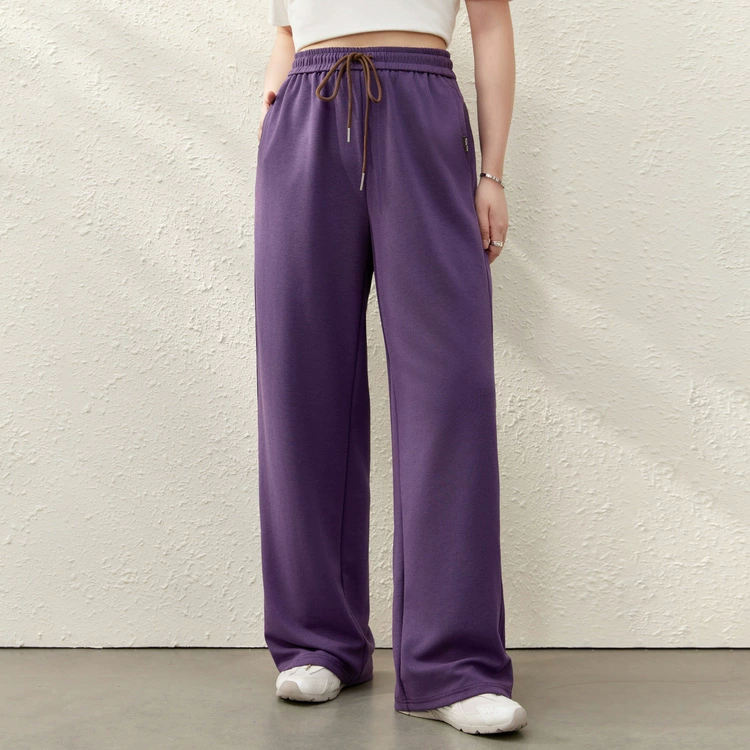 Повседневные однотонные универсальные брюки для похудения] Тонкая и красивая женская одежда больших размеров, толстая мм, 2025, летний новый стиль