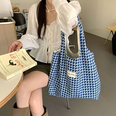 28161韓国版さわやかな湖の青いベストバッグ