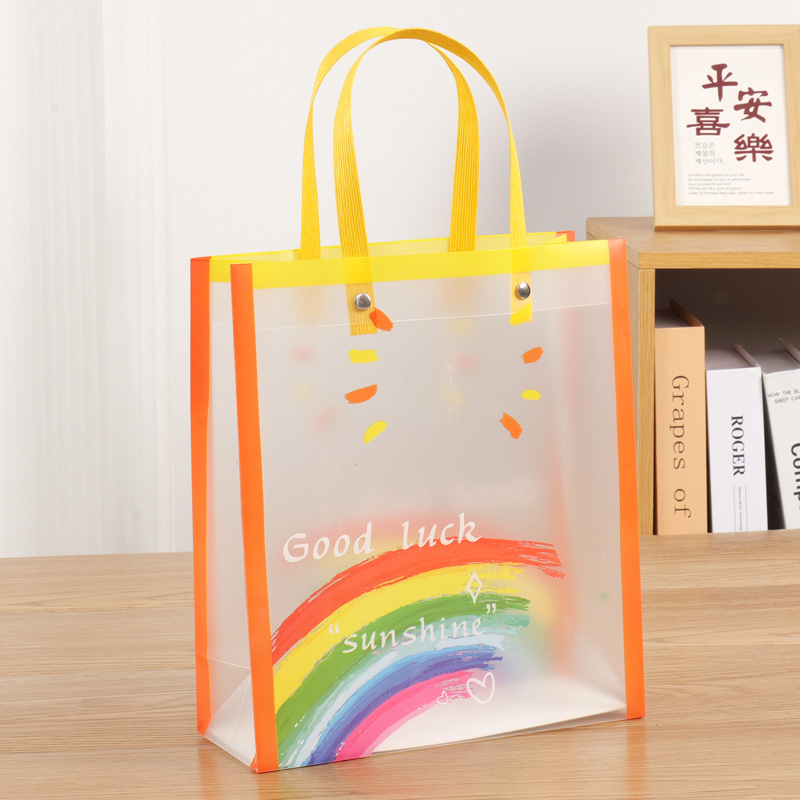 Bolsa de regalo de graduación, bolsa transparente de PP, bolsa de regalo de cumpleaños para el jardín de infantes, bolsa de regalo para quienes figuran en el listado de honor, la inocencia infantil preservada.