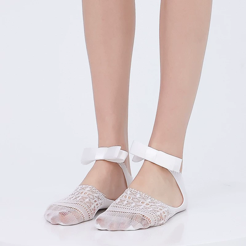 Knee Socks (Tide) Lace Thin Breathable, Mid-Length, One Size — Multiple Styles