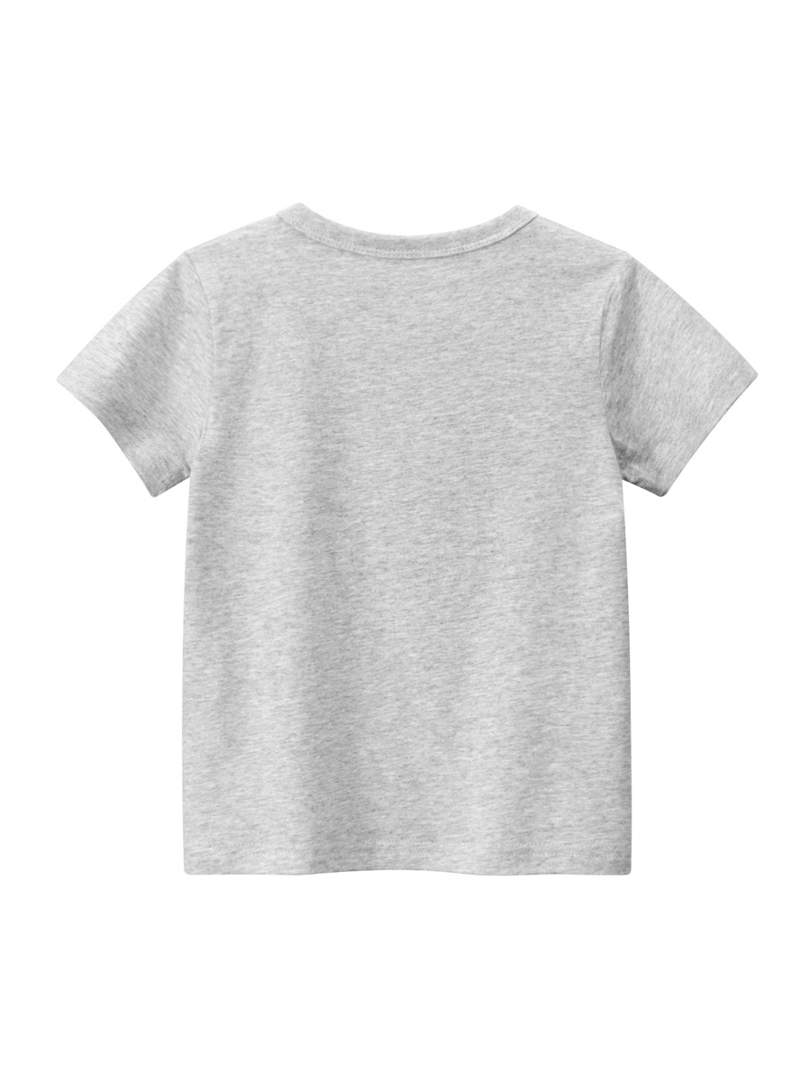 Ropa Infantil 27kids, Novedades de Verano 2025, Camisetas de Manga Corta para Niños, Ropa para Niños, Suministro Transfronterizo, Dropshipping