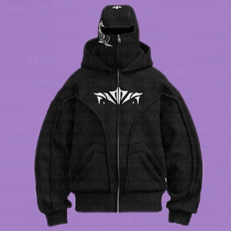 2025 American Style Fashion Brand Double Hats Designs Hooded Zipper Cardigan Sweater Y2K Windproof High Street Jacket for Men 2025 American Style Fashion Brand Double Hats Designs Hooded Zipper Cardigan Sweater Y2K Windproof High Street Jacket for Men