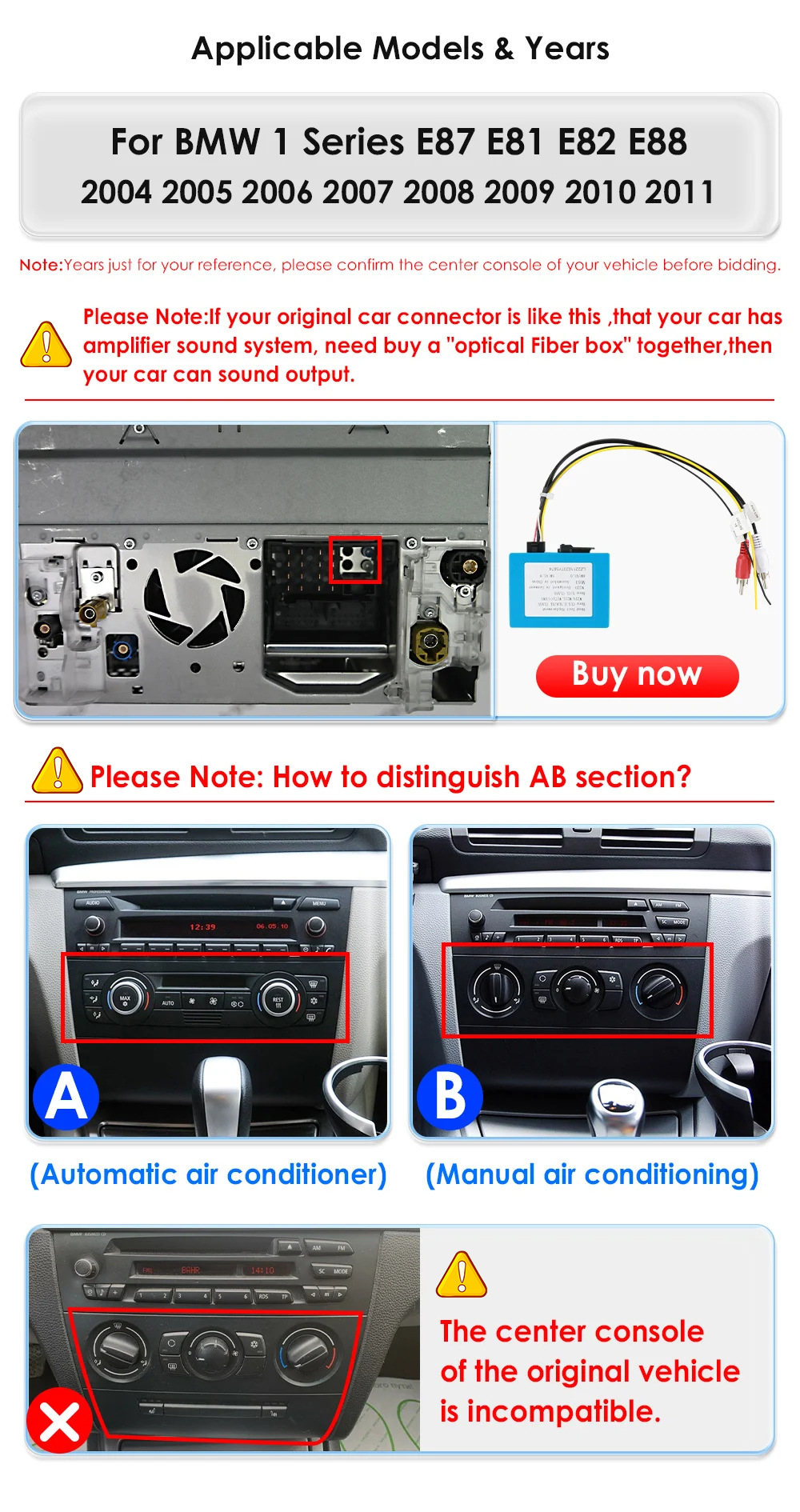 Cross-Border Suitable for 04-11 Android Large-Screen Bmw 1 Series E87 Car Gps Navigation Reversing Image All-In-One Machine