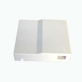 批发SC双工光纤塑料终端盒迷你型1芯端口面板接续盒光纤盒图片