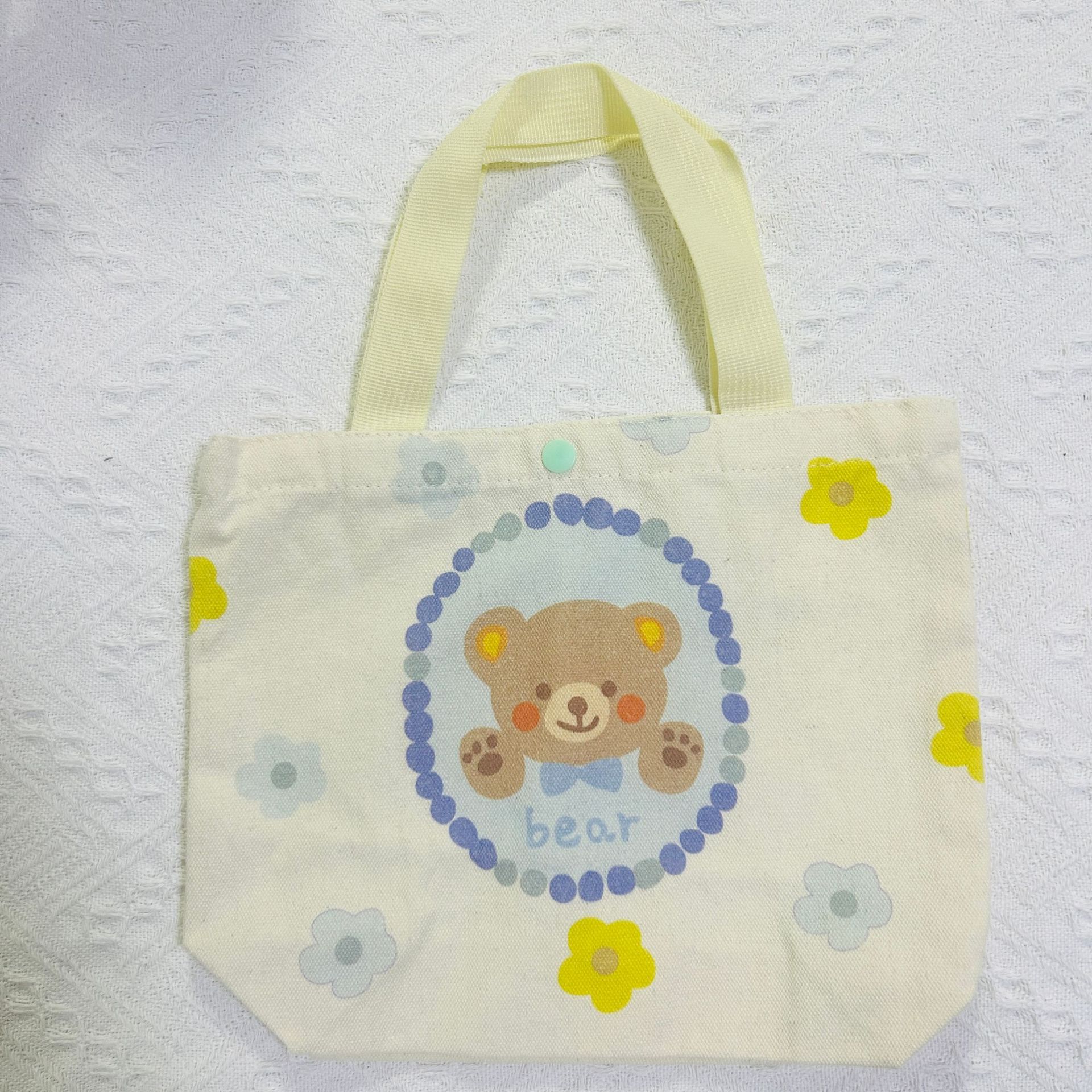 Bolsa de lona, bolsa de lona de dibujos animados, bolsa de mano, bolsa de almuerzo, bolsa de mano simple, bolsa de viaje para oficina image 19