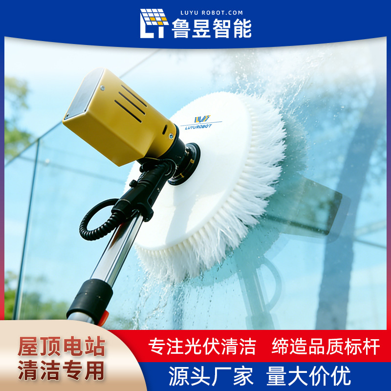 Photovoltaic Panel Cleaning Machine Equipment, Solar Panel Electric Cleaning Tool, Automatic Cleaning Machine for Power Generation Panels