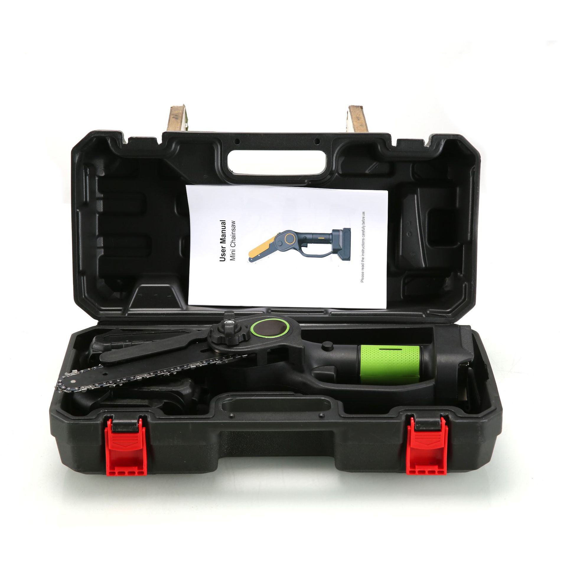 充电式锂电锯家用小型手持大功率电链锯砍树伐木锯柴木工户外神器