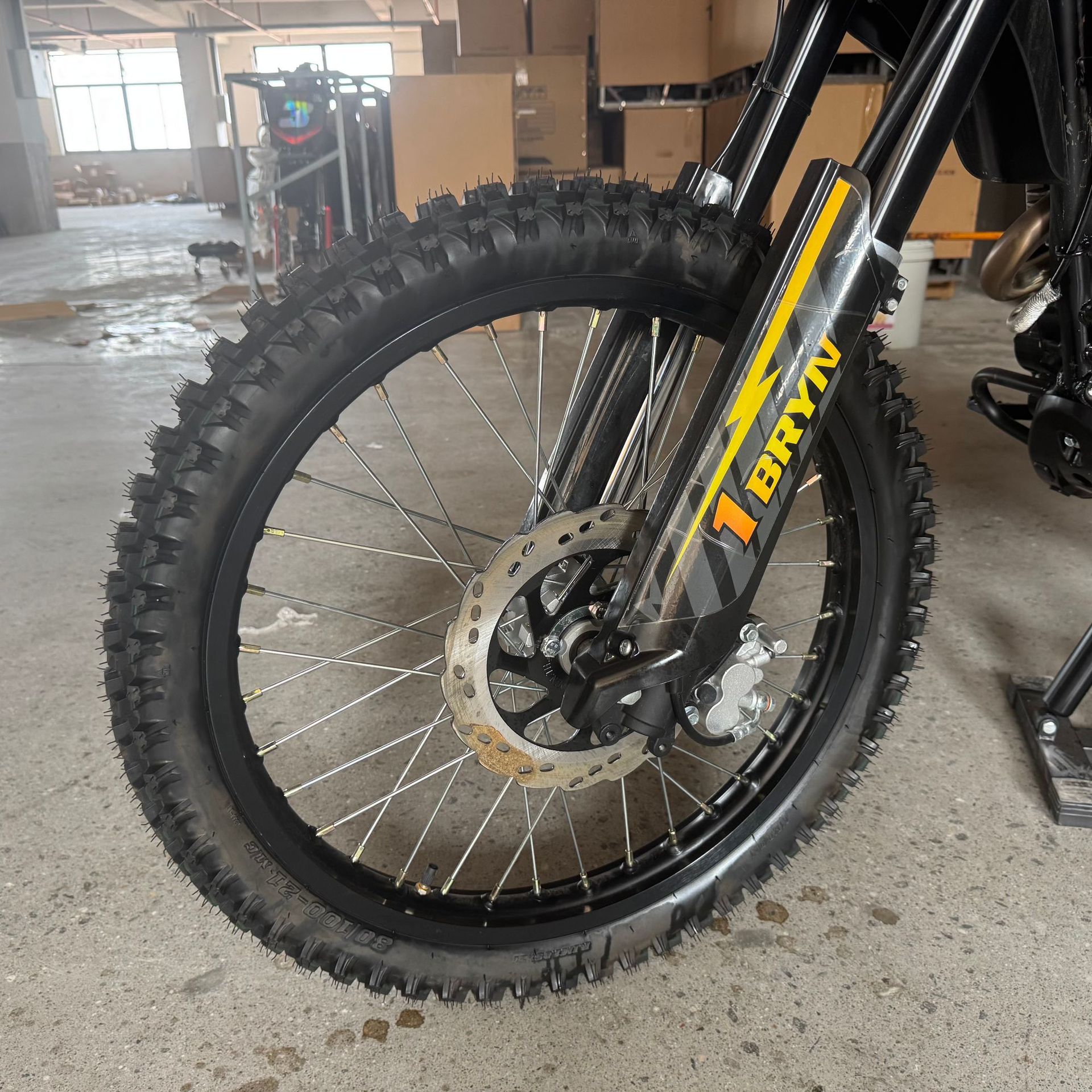 New Bryn Off-Road Motorcycle 250Cc, Front 21-Inch, Rear 18inch Inch Wheels, Adult Outdoor Adventure Motorcycle
