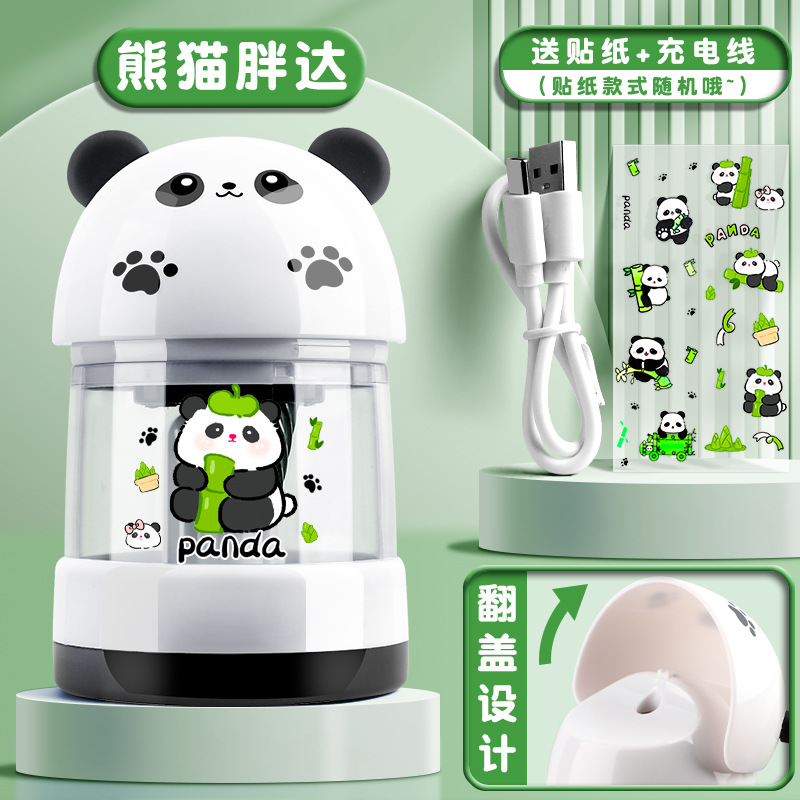 máquina de afilar lápiz automático, cuchillo de lápiz eléctrico, cuchillo de lápiz giratorio, cuchillo de lápiz automático de gran calibre especial para estudiantes de primaria