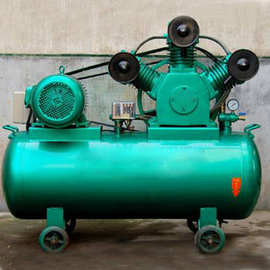 小型便携式中高压 活塞空压机 工业用无油活塞机舌簧阀设计气泵