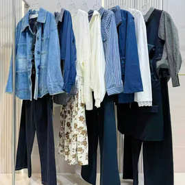 26春款画梦羽大版型风衣外套连衣裙上衣裤裙品牌折扣女装现货批发