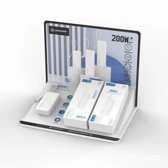 Muli GT10-20 - ハイパワー30000mAh、200W、フルプロトコル、内蔵ケーブル、急速充電、全機種対応