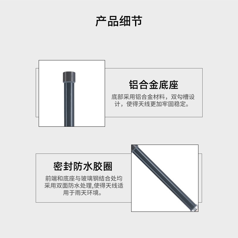 2G/3G/4G全帯域ガラス鋼アンテナLTE屋外モノネットワーク全方向データ収集アンテナ|undefined