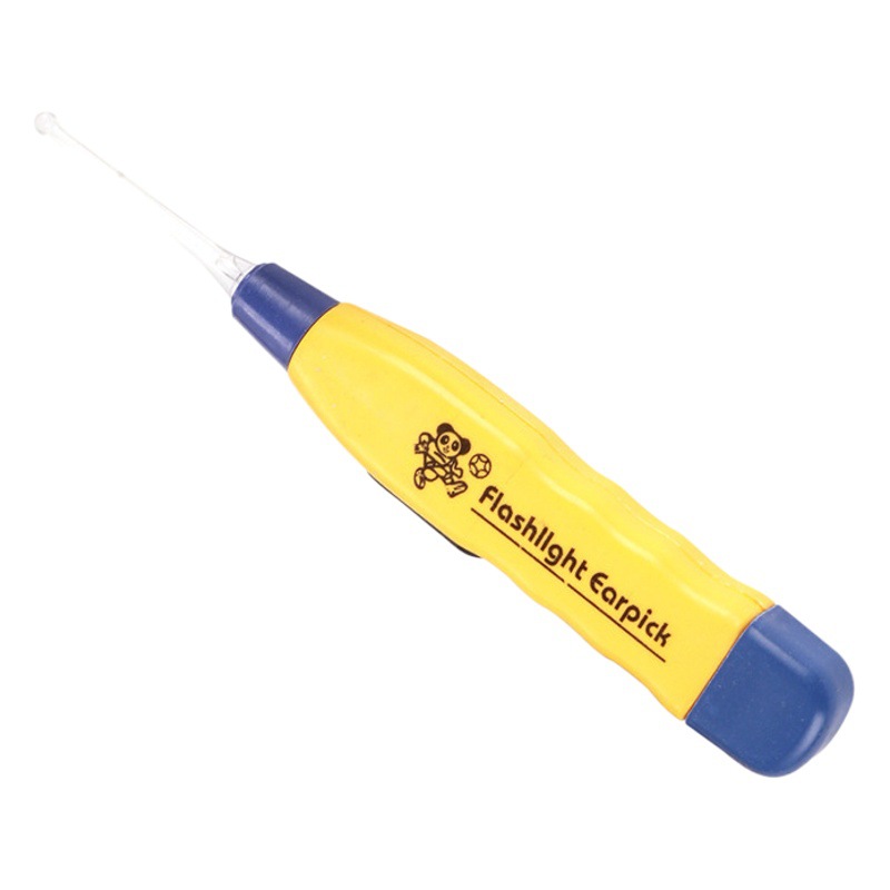 Bagged safety light-emitting ear spoon non-slip handle ear pick light-emitting ear spoon light-emitting transparent ear pick ear pick