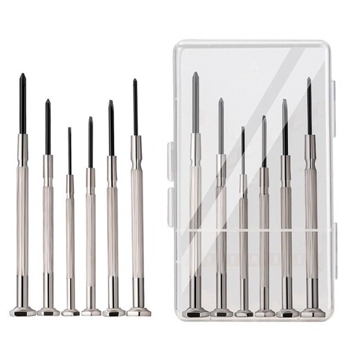 Wholesale 6-in-1 screwdriver set repair computer glasses watch screwdriver small screwdriver Phillips screwdriver