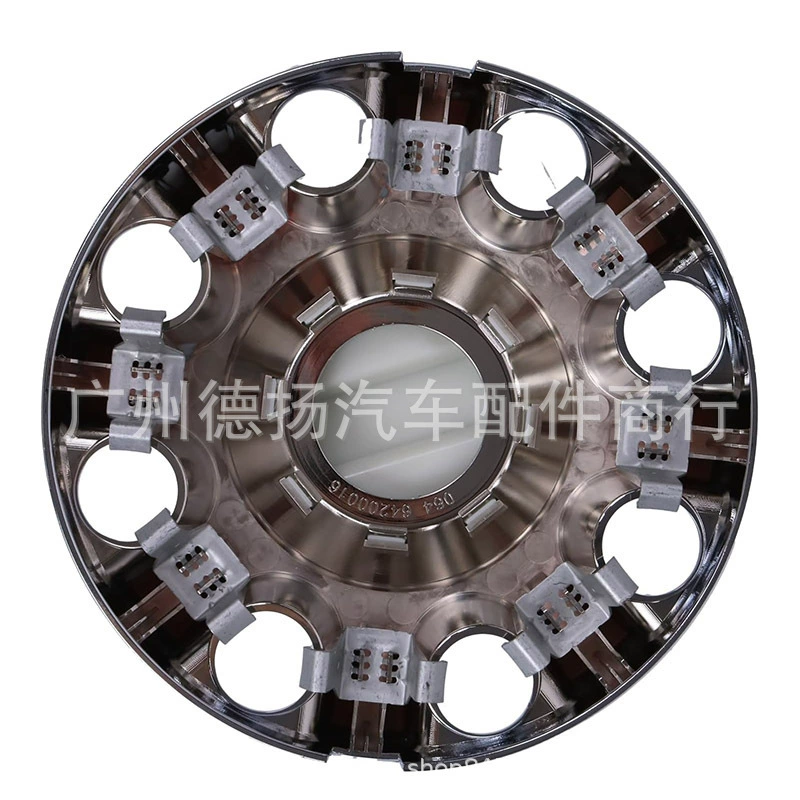 Front and rear chrome hub caps for 2017-2024 Ford HC3Z-1130-E HC3Z1130E