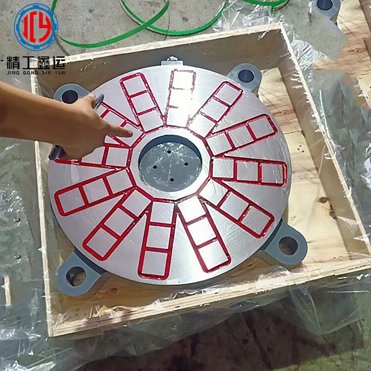电永磁吸盘 X61圆形电永磁吸盘 立式车床用电控永磁吸盘厂家 鑫运