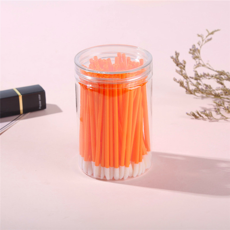 100 orange barrels