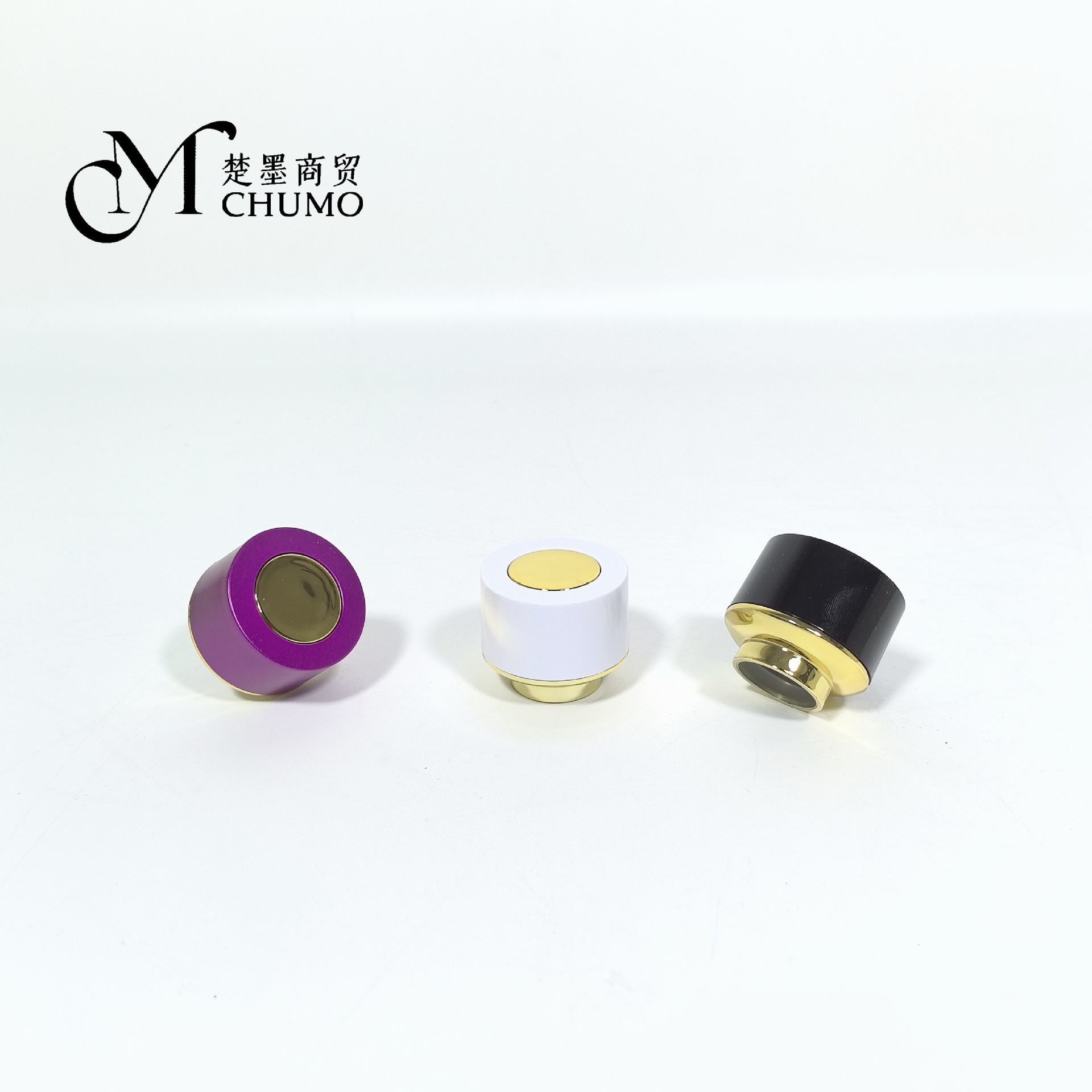 厂家批发香水瓶盖高档多款式15卡口螺口通用适配瓶盖