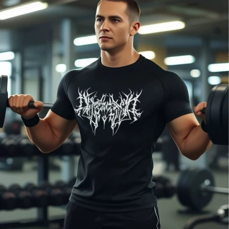 Спортивная футболка Y2K Speedsweek Спортивная футболка для бега Нижняя одежда для тренажерного зала Тренировочная одежда для мужчин