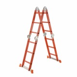 Толстая алюминиевая сплава -лестница многопрофессиональная складка