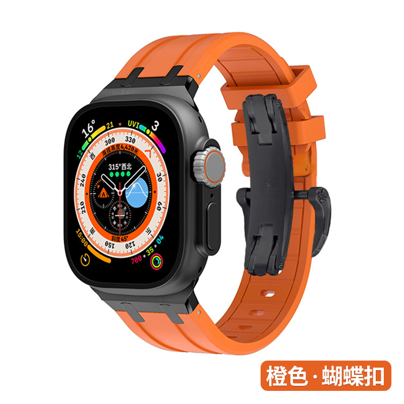 Para Apple iwatch Ultar Apple pulsera s987654 pulsera líquida pulsera de silicona pulsera S11