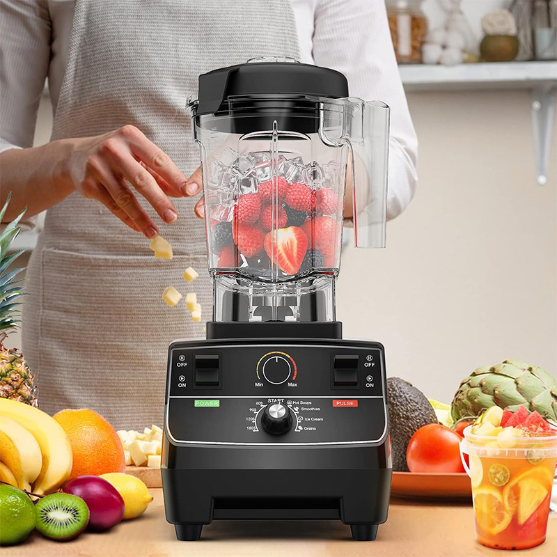 Blender Cross-Border Multifunctional Filter-Free Commercial and Household Blender Meat and Vegetable Grinder Mixer Meat Grinder