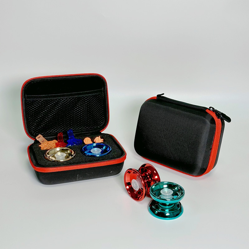 Bolsa de almacenamiento de bolas de yoyo multifuncional de 1-12 orificios Bolsa de bolas de amortiguación de vibraciones de punto Caja de almacenamiento de EVA Caja de colección portátil