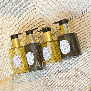 Skin Care Product Sample Trial Bottle 150 200ml Plastic Push-Type Lotion Leak-Proof Empty Bottle in Stock