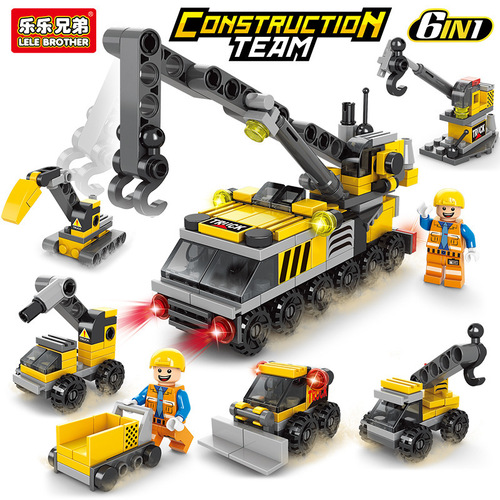 Compatible with Lego small building block particles wholesale children boys and girls military SWAT tank assembly toys small gifts