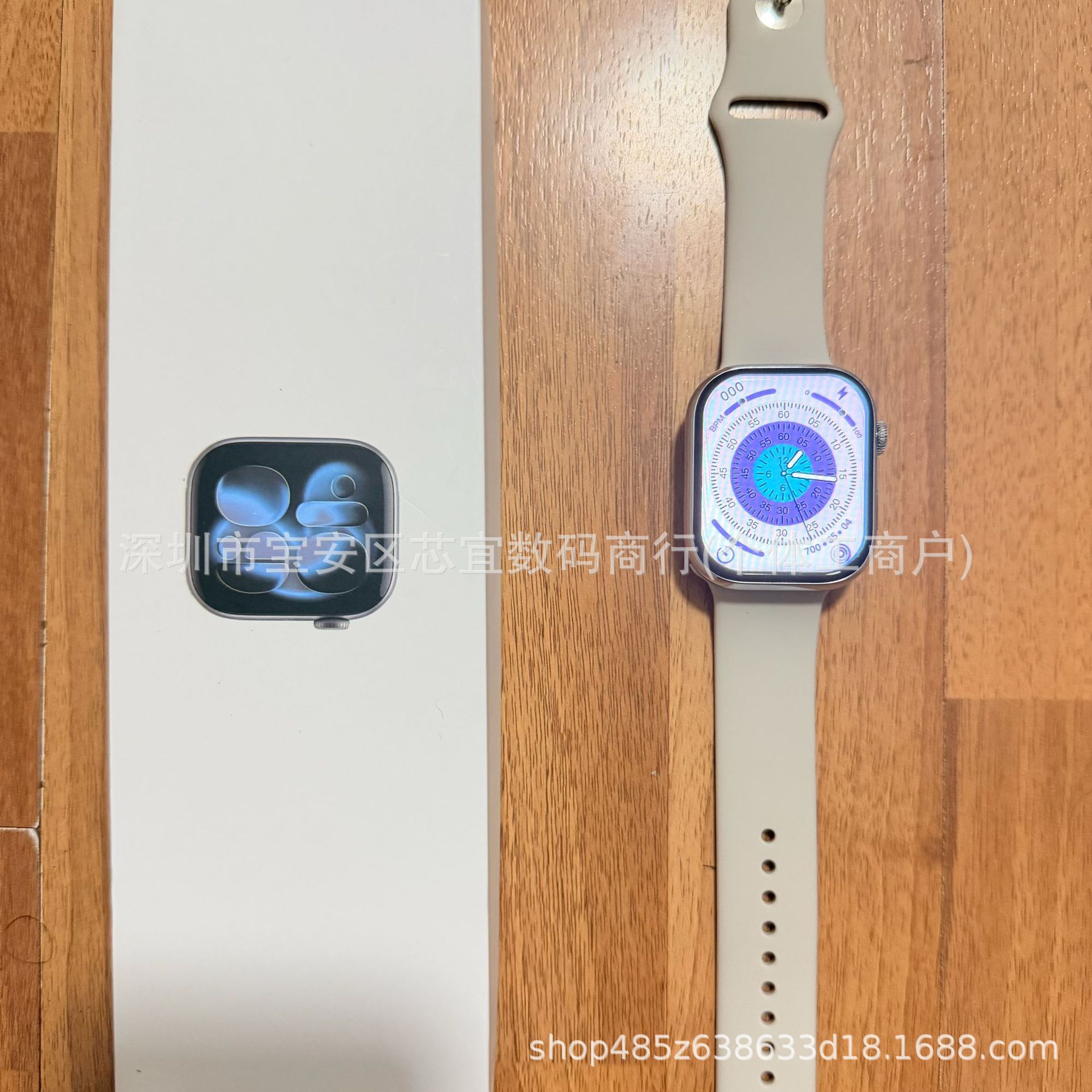 Reloj inteligente Huaqiang Bei S10 46MM Serie11 Smartwatch comercio exterior 1: 1 arranque con logotipo image 13