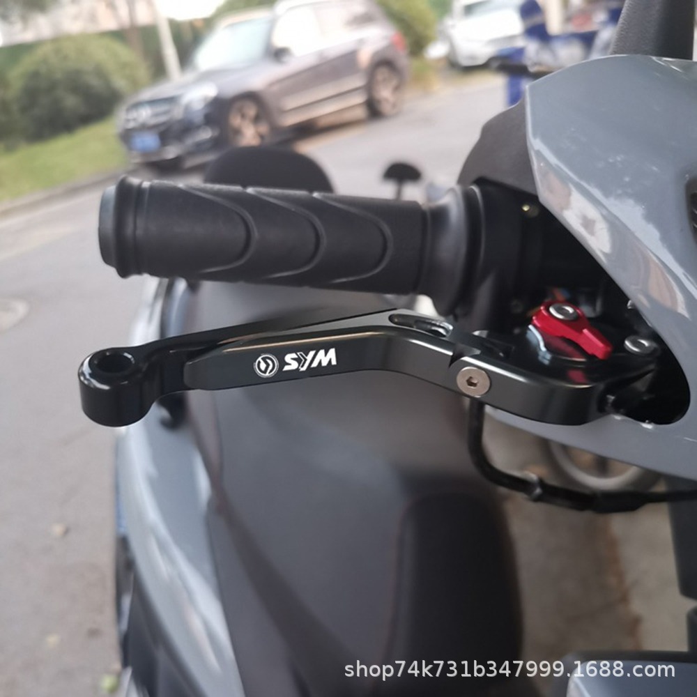 Sym Husky 150 Cruisym Motorcycle Cnc Foldable Brake Clutch Handle Lever Horn