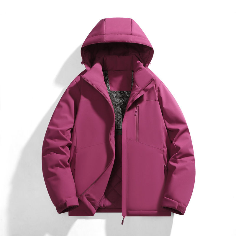 秋冬新款棉衣男 情侣棉服 棉衣男 石墨烯加绒加厚保暖棉衣 冬季外