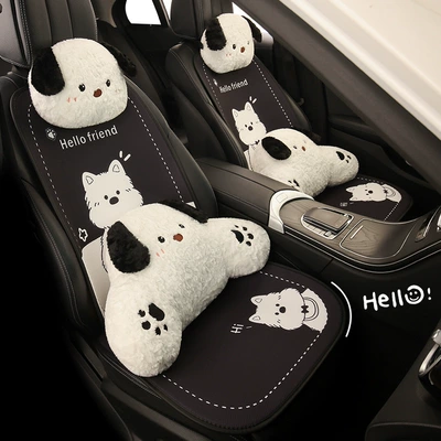 Seat cushion, seat cover, West Highland Cute Four