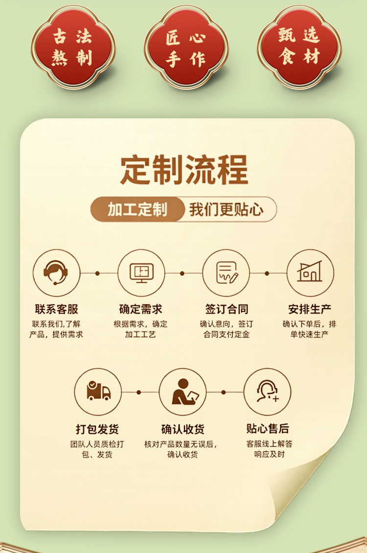 Yu Ling Gao (玉灵膏) — Traditional Steamed Herbal Paste with American Ginseng & Longan, 220g Jar key features