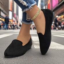 A 27296 Plus Size Flat Slip On Loafers ����ƽ��һ�ŵŶ���Ь