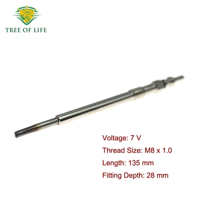 Cherokee preheating plugs – glow plug