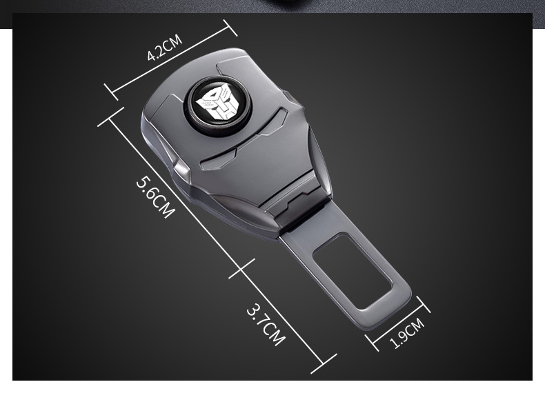 Cross-Border Car Seatbelt Extender Buckle Multifunctional Connector Safety Belt Clip Adapter