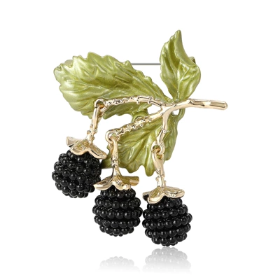 Blackberry Brooch Fresh Fashion | Yaxa sancaqları