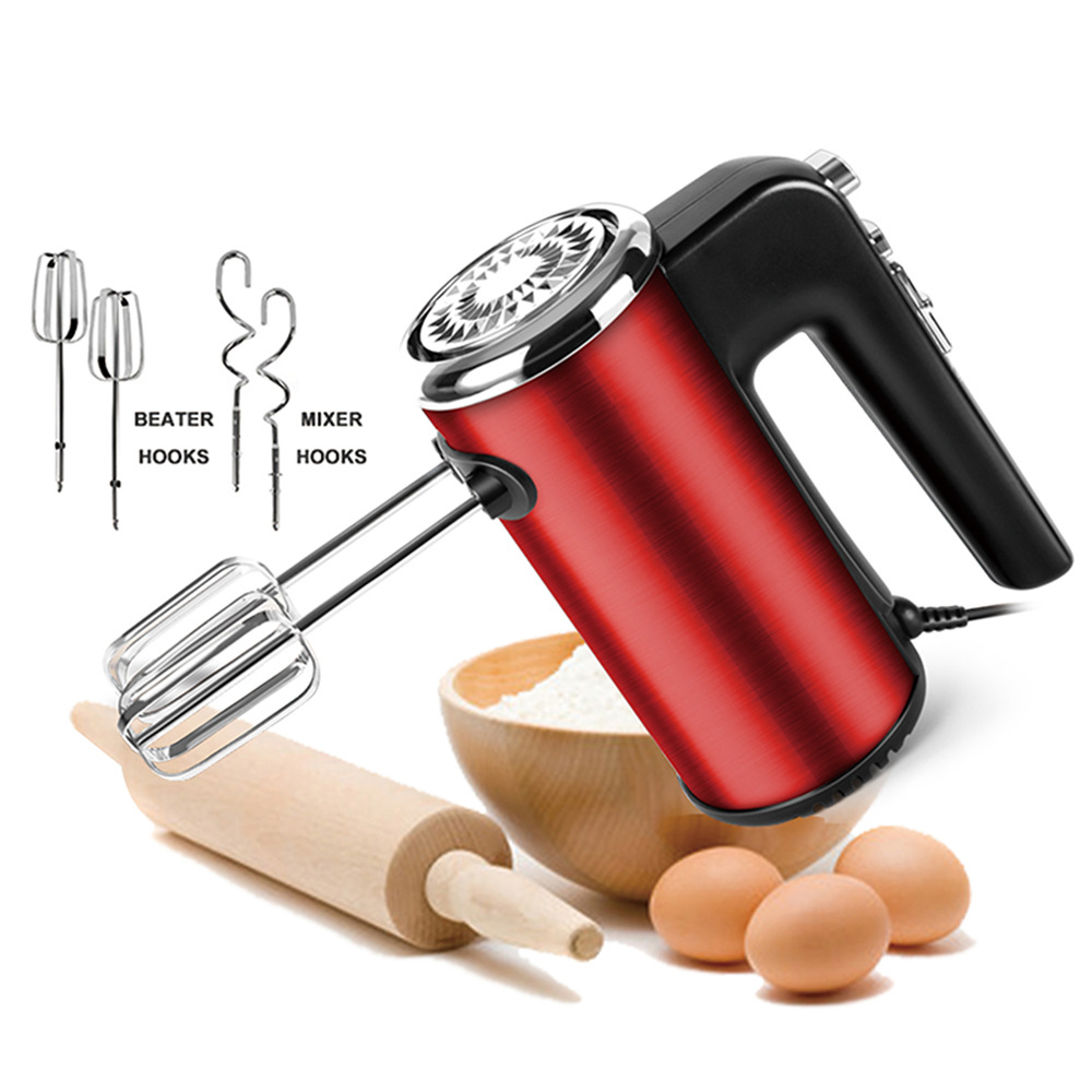 Batidor de huevo eléctrico del hogar batidora de mano mini batidor de huevo dispensador de pastel de hornear crema