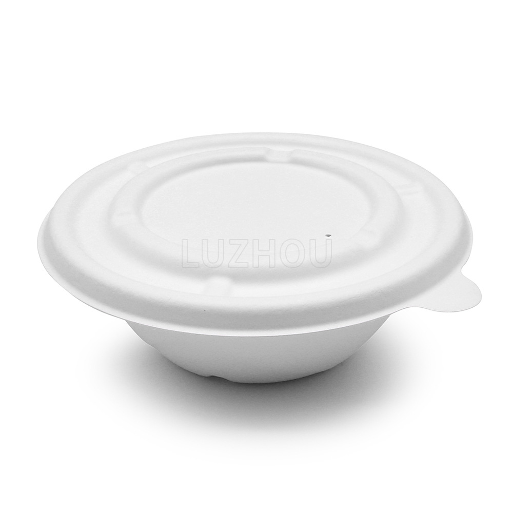 Shaogeng oasis Pulpa de caña de azúcar desechable vajilla de protección del medio ambiente 750/1000ml tazón degradable compostable