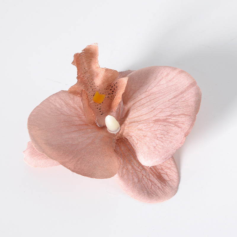 シミュレーションフィルム胡蝶蘭花頭花弁シミュレーション花アクセサリーヘアピンdiy手作りウェディングドレス装飾|undefined