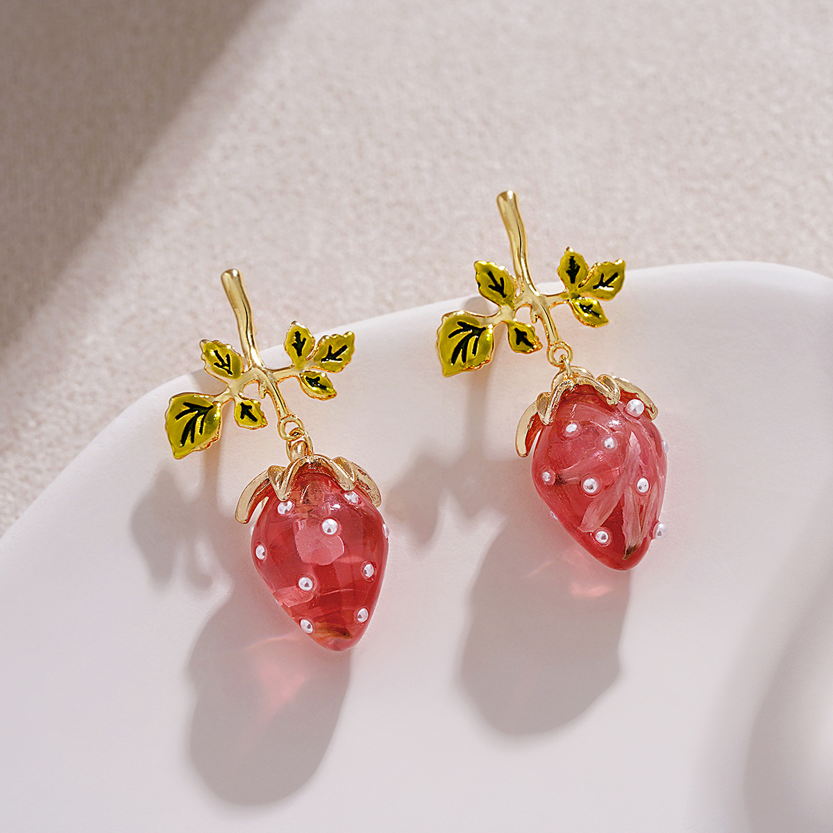 Fresh red strawberry