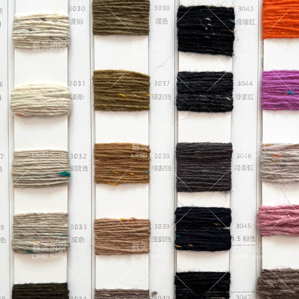 Limei 3-ply colorful dyed pure wool oversized shawl Icelandic yarn yarn autumn and winter yarn 100% wool