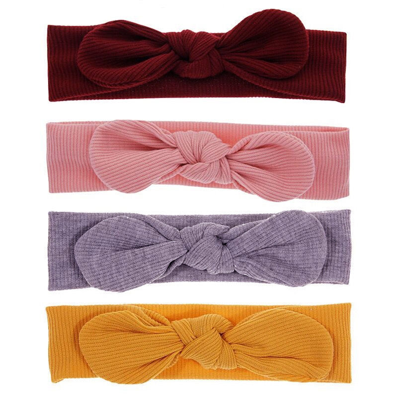 Newborn Baby Bowknot Pullover Hat 9